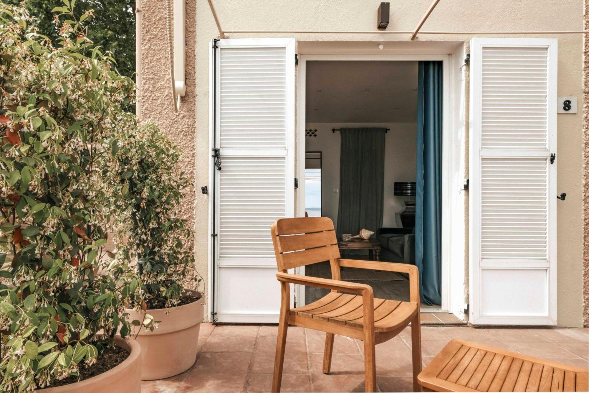 Surplage Hotel Cavaliere Le Lavandou Kültér fotó