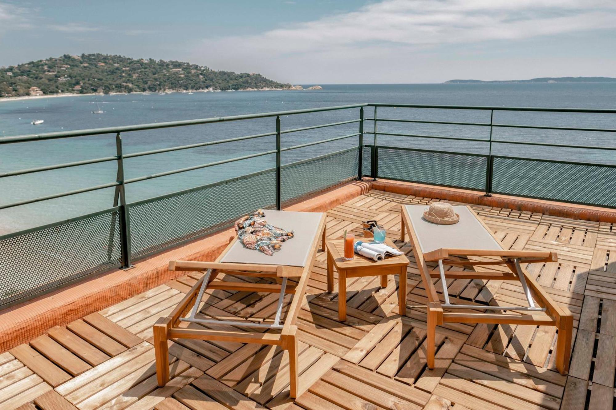 Surplage Hotel Cavaliere Le Lavandou Kültér fotó
