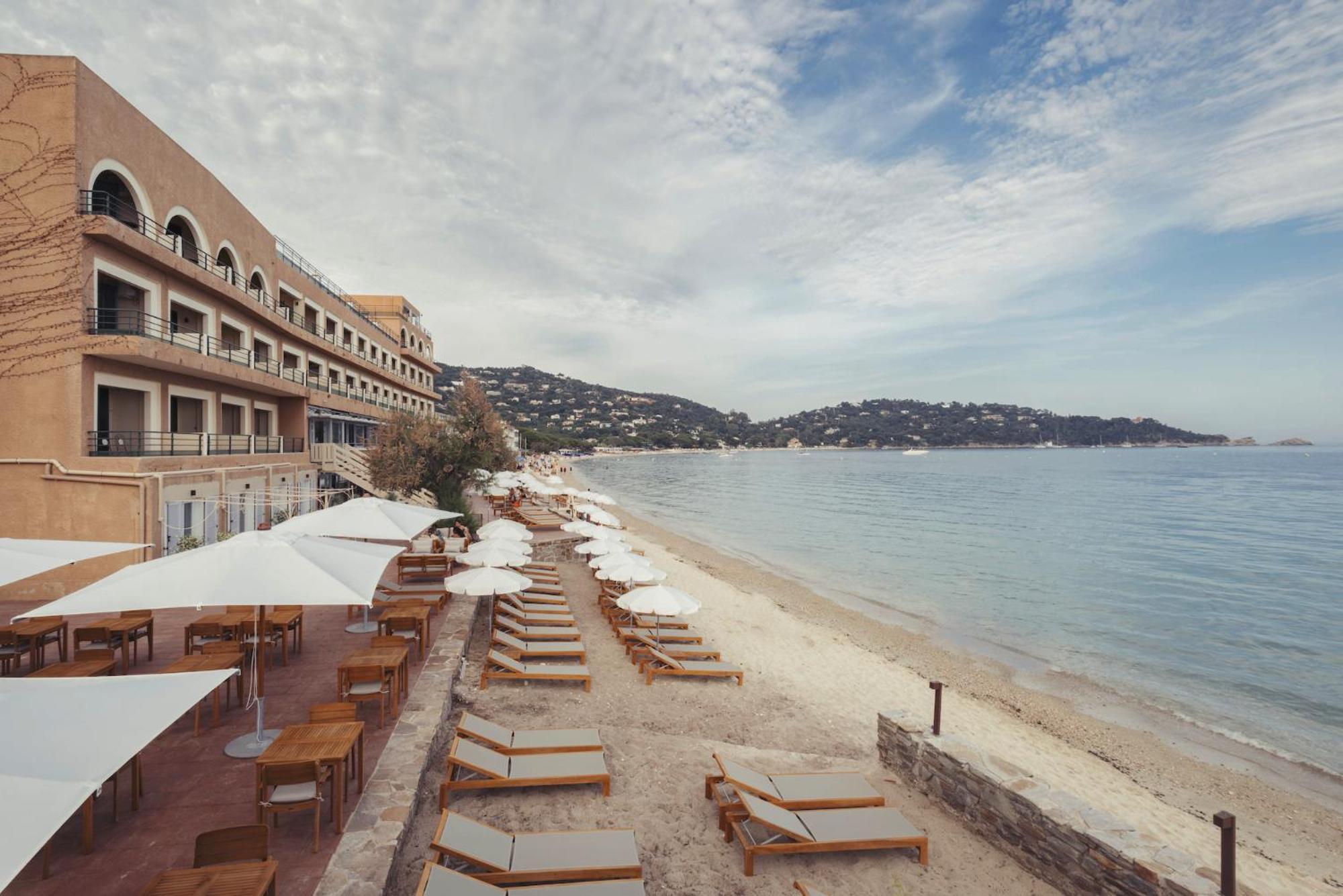 Surplage Hotel Cavaliere Le Lavandou Kültér fotó