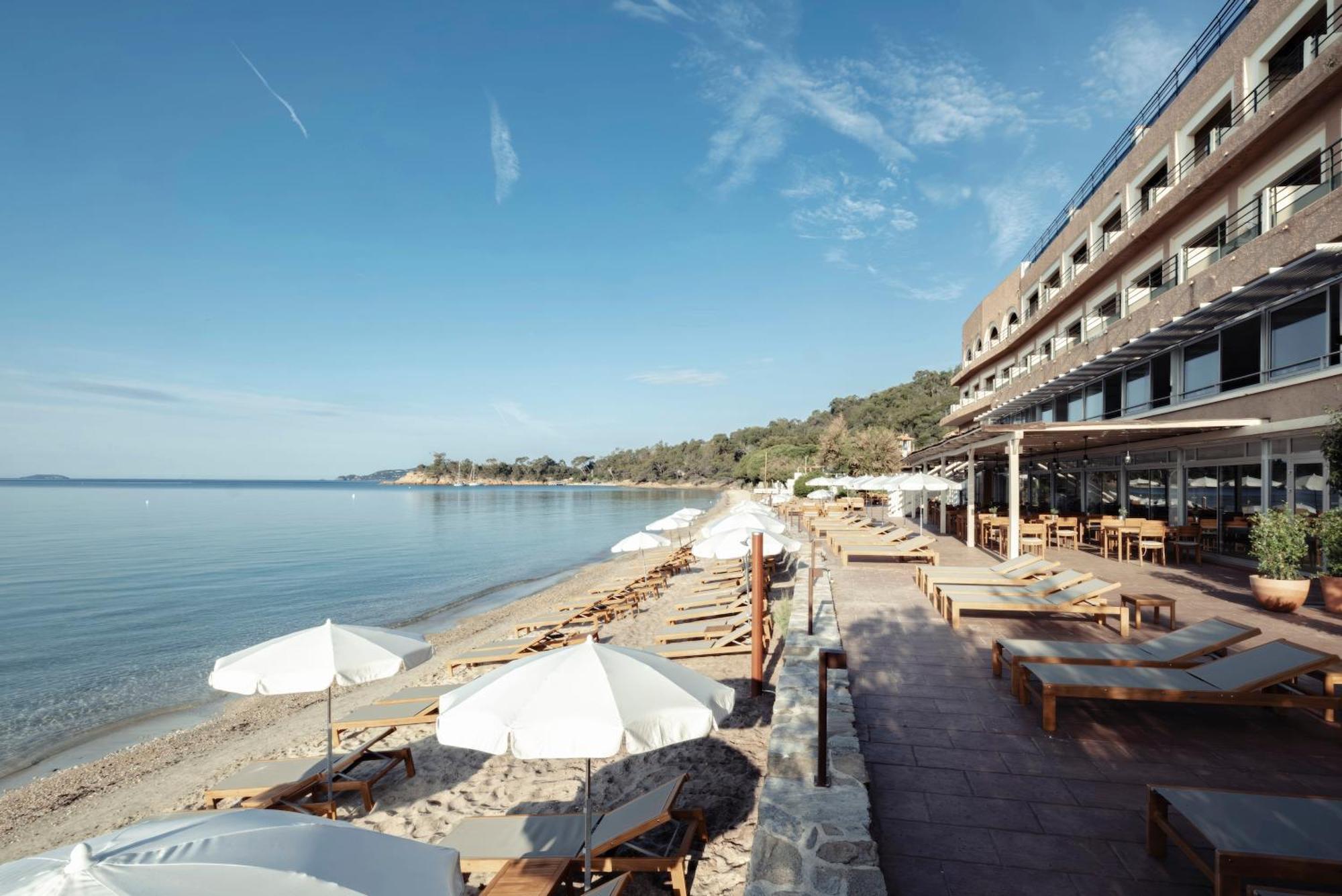 Surplage Hotel Cavaliere Le Lavandou Kültér fotó